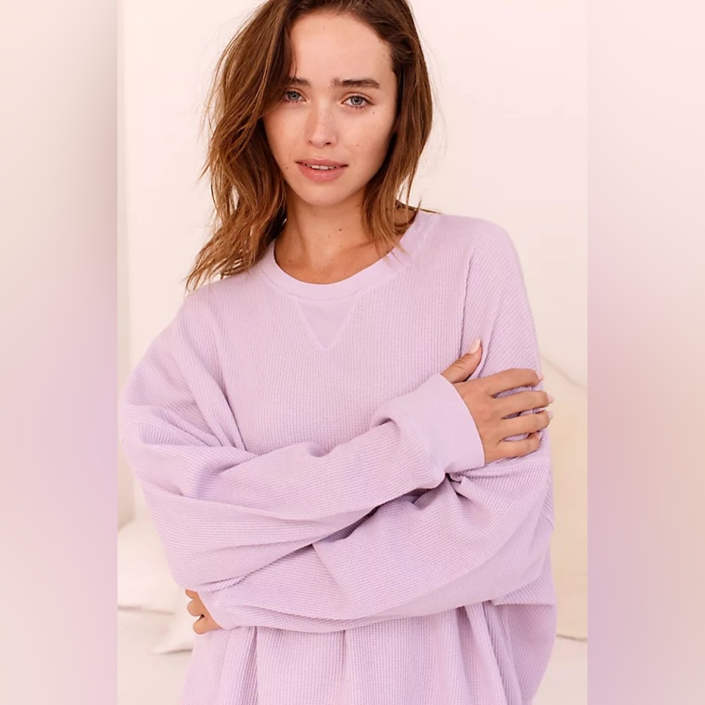 Free People Early Night Thermal tunic top - Picture 2 of 7